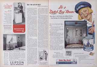 Better Homes & Gardens September 1955 Magazine Article: Page 184