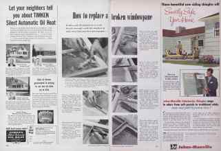 Better Homes & Gardens September 1955 Magazine Article: Page 204