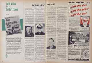 Better Homes & Gardens September 1955 Magazine Article: Page 256