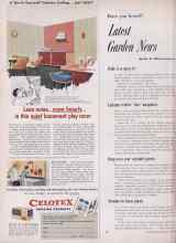 Better Homes & Gardens October 1955 Magazine Article: Latest Garden News