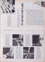 Better Homes & Gardens October 1955 Magazine Article: Get your house ready to paint
