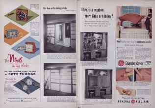 Better Homes & Gardens October 1955 Magazine Article: Page 38