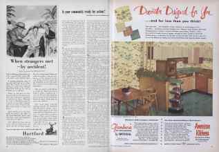 Better Homes & Gardens October 1955 Magazine Article: Page 46