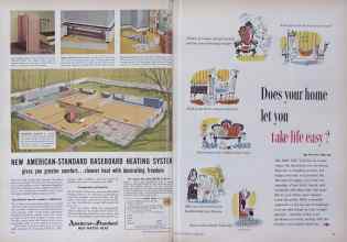 Better Homes & Gardens October 1955 Magazine Article: Page 54