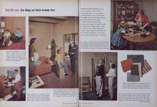 Better Homes & Gardens October 1955 Magazine Article: Page 56