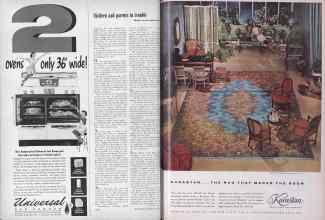 Better Homes & Gardens October 1955 Magazine Article: Page 132