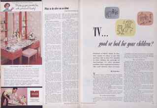 Better Homes & Gardens October 1955 Magazine Article: Page 142