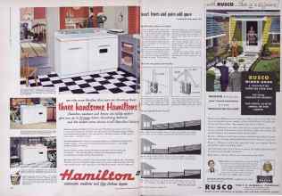 Better Homes & Gardens October 1955 Magazine Article: Page 154