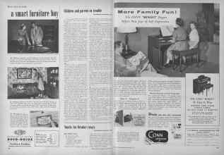 Better Homes & Gardens October 1955 Magazine Article: Page 198