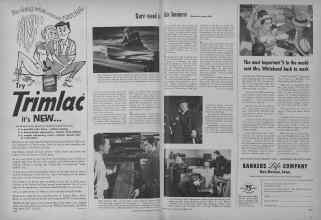 Better Homes & Gardens October 1955 Magazine Article: Page 254