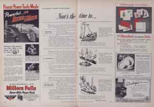 Better Homes & Gardens October 1955 Magazine Article: Now's the time to...