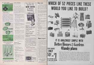 Better Homes & Gardens October 1955 Magazine Article: Page 282