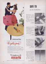 Better Homes & Gardens November 1955 Magazine Article: HOW-TO for the handyman