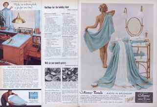 Better Homes & Gardens November 1955 Magazine Article: Page 128