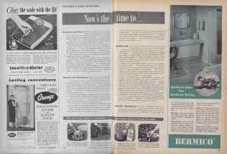 Better Homes & Gardens November 1955 Magazine Article: Now's the time to...