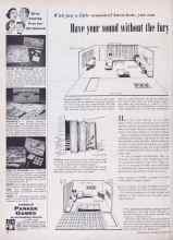 Better Homes & Gardens December 1955 Magazine Article: Have four sound without the fury