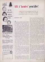 Better Homes & Gardens December 1955 Magazine Article: NEW: A 