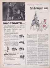 Better Homes & Gardens December 1955 Magazine Article: Safe holidays at home