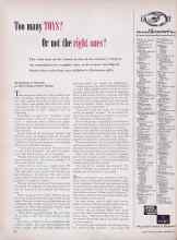 Better Homes & Gardens December 1955 Magazine Article: Too many TOYS? Or not the right ones?