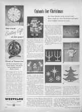 Better Homes & Gardens December 1955 Magazine Article: Cutouts for Christmas