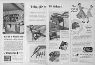 Better Homes & Gardens December 1955 Magazine Article: Page 12