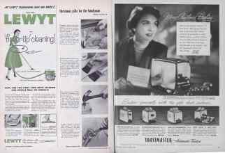 Better Homes & Gardens December 1955 Magazine Article: Page 14