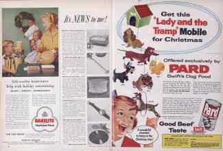 Better Homes & Gardens December 1955 Magazine Article: Page 44