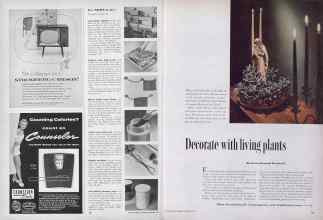 Better Homes & Gardens December 1955 Magazine Article: Page 50