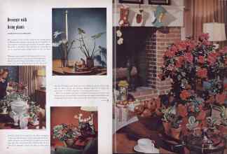 Better Homes & Gardens December 1955 Magazine Article: Page 54