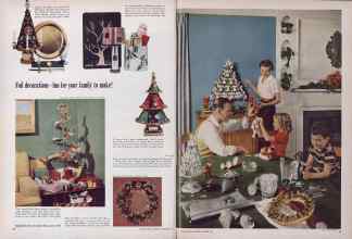 Better Homes & Gardens December 1955 Magazine Article: Page 64