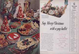 Better Homes & Gardens December 1955 Magazine Article: Page 82