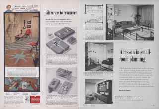 Better Homes & Gardens December 1955 Magazine Article: Page 138