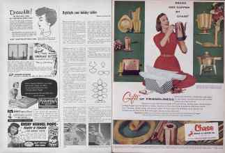 Better Homes & Gardens December 1955 Magazine Article: Page 142