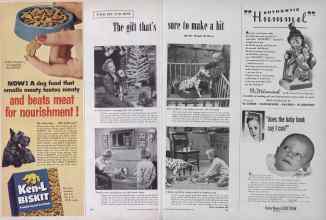 Better Homes & Gardens December 1955 Magazine Article: The gift that's sure to make a hit