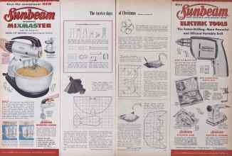 Better Homes & Gardens December 1955 Magazine Article: Page 156