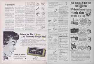 Better Homes & Gardens December 1955 Magazine Article: Page 176