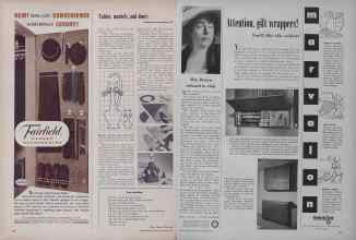 Better Homes & Gardens December 1955 Magazine Article: Page 186