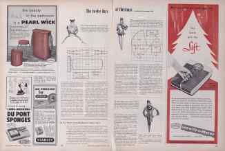 Better Homes & Gardens December 1955 Magazine Article: Page 188