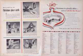 Better Homes & Gardens December 1955 Magazine Article: Page 190