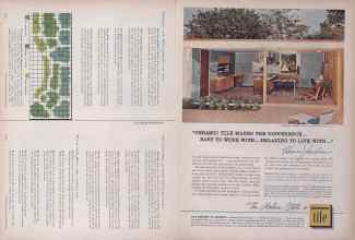 Better Homes & Gardens December 1955 Magazine Article: Page 198