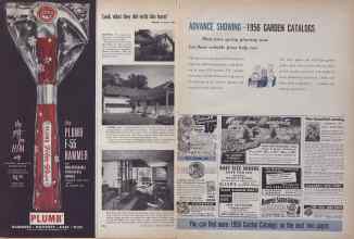 Better Homes & Gardens December 1955 Magazine Article: Page 204