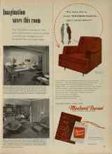 Better Homes & Gardens January 1956 Magazine Article: Imagination saves this room
