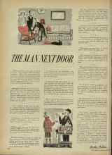 Better Homes & Gardens January 1956 Magazine Article: THE MAN NEXT DOOR