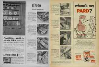 Better Homes & Gardens January 1956 Magazine Article: Page 14