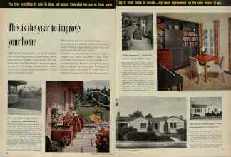 Better Homes & Gardens January 1956 Magazine Article: Page 52