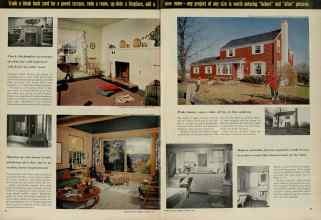 Better Homes & Gardens January 1956 Magazine Article: Page 56