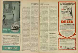 Better Homes & Gardens January 1956 Magazine Article: Page 130