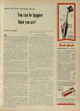 Better Homes & Gardens February 1956 Magazine Article: You can be happier than yon are!