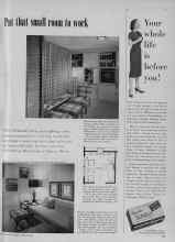 Better Homes & Gardens February 1956 Magazine Article: Put that small room to work