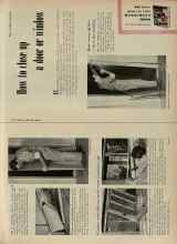 Better Homes & Gardens February 1956 Magazine Article: How to close up a door or window
